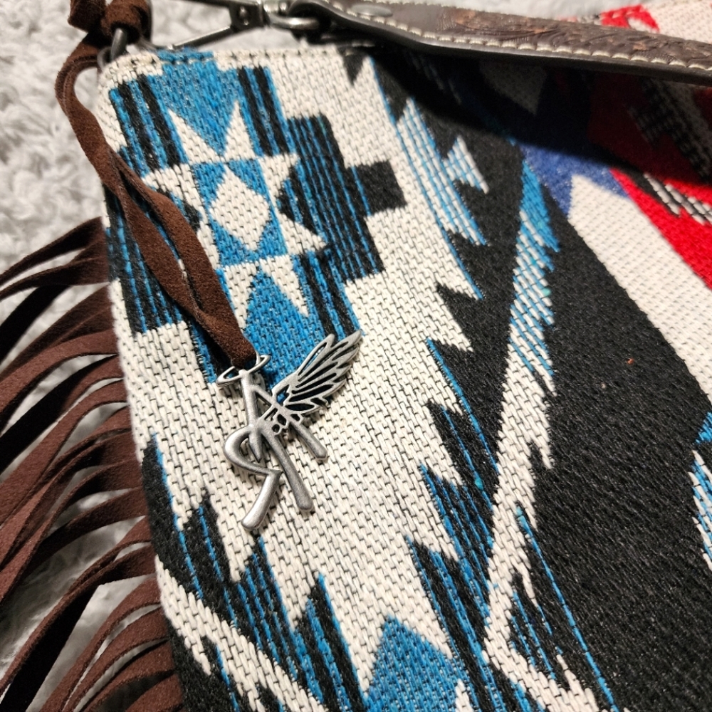 -- - Angel Ranch Fringe Purse - Picture 8 of 12